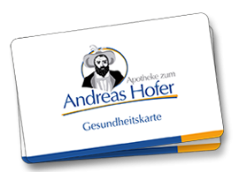 Andreas Hofer Apotheke Gesundheitsservicekarte
